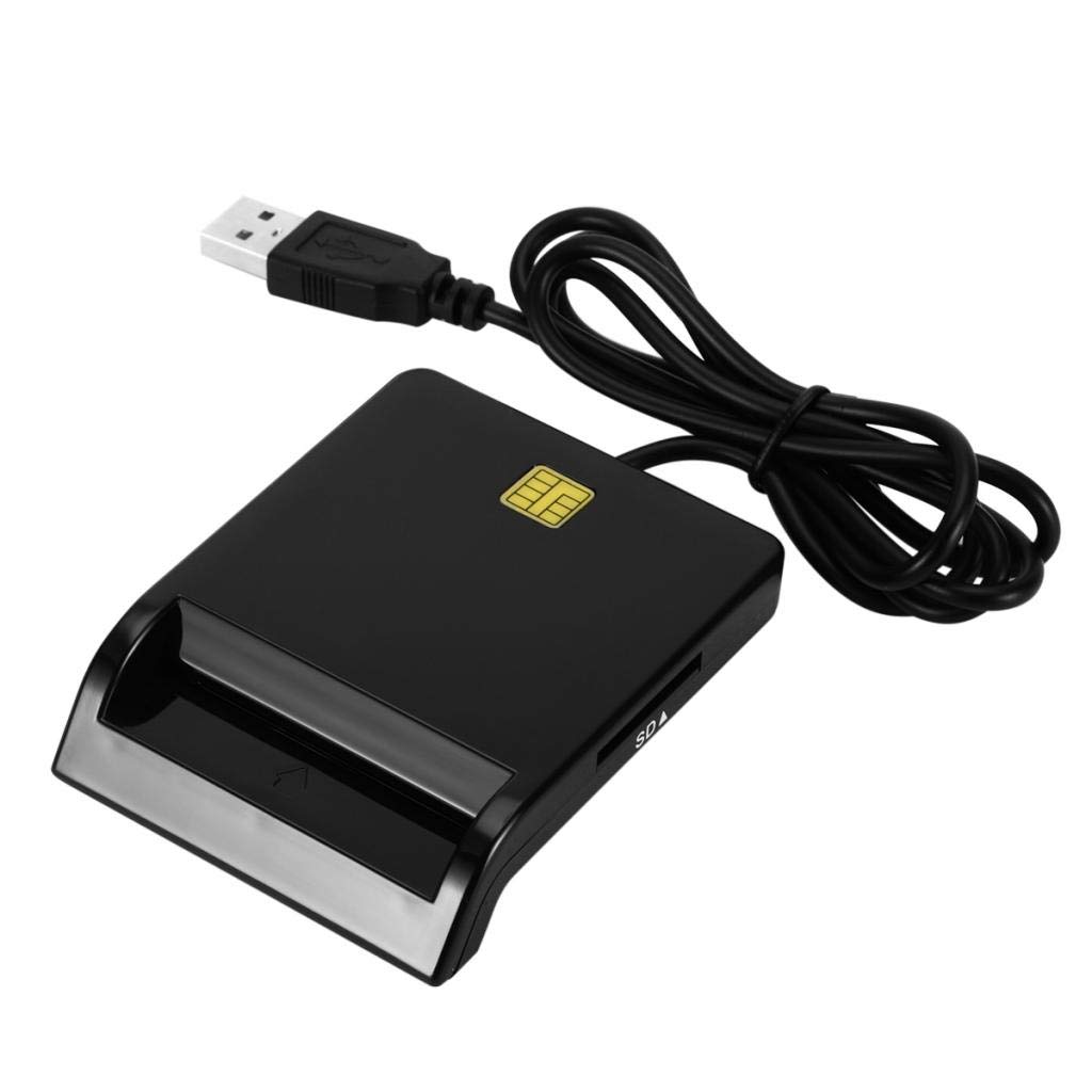 USB 2.0 Smart Card Reader CAC ID Bank Card Sim Card Cloner Connector-Computers/Tablets & Networking - Laptop & Desktop Accessories - Memory Card Readers & Adapters-image-47