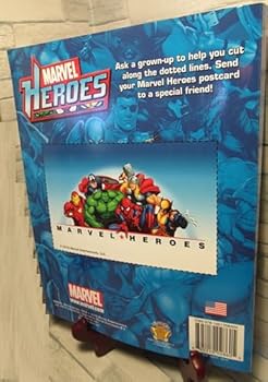 Paperback Marvel Heroes 288 Page Coloring and Activity Book