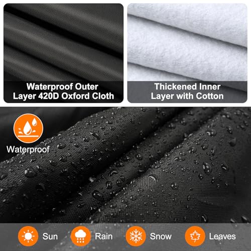 Image of Truck Cab Car Cover Waterproof All Weather - Pickup Truck Car Cover Fit for Ford F150, Chevrolet Silverado 1500, Gmc Sierra,Ram 1500 Short Bed(5.7'-6.6') with Door Zipper, Sun Rain UV Dust Protector