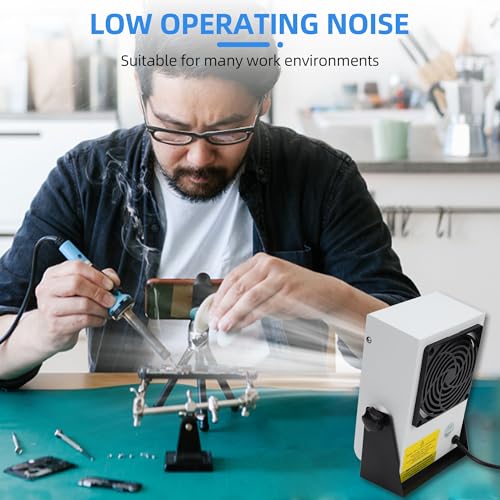 Image of ESD Ionizing Air Blower Ionizer Fan Anti Static Ionizer Electrostatic Discharge Fan Desktop Static Eliminator Anti Static Fan 110V