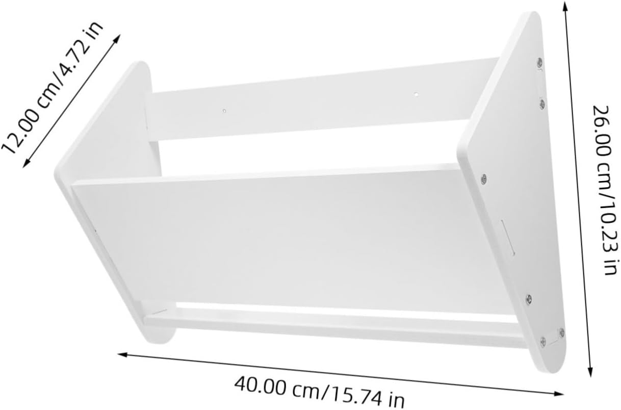 2pcs Easy to Clean Safe Material Slippers Rack Multi-Function Wall-Mounted Shoe Organizer for Home Door Back Storage