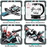 STEM 25 in 1 Transforming Robot Building Kit, 577 PCS Building Toy Kit, 25-in-1 Building Bricks Educational Construction Set Engineering Toys, Learning Toy for Boys Age 6-12