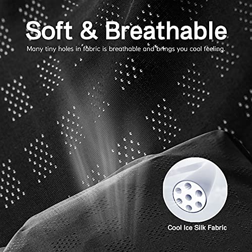 Tomshin Homem Mulheres Polaina de Pescoço Balaclava Proteção UV Elástico Respirável Cachecol de Abso