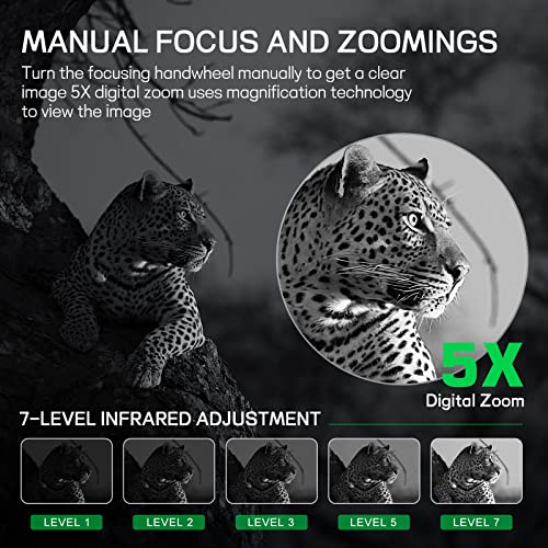 Anyork Rechargeable Night Vision Goggles For Hunting, 4K Infrared Night Vision Binoculars #TOP3