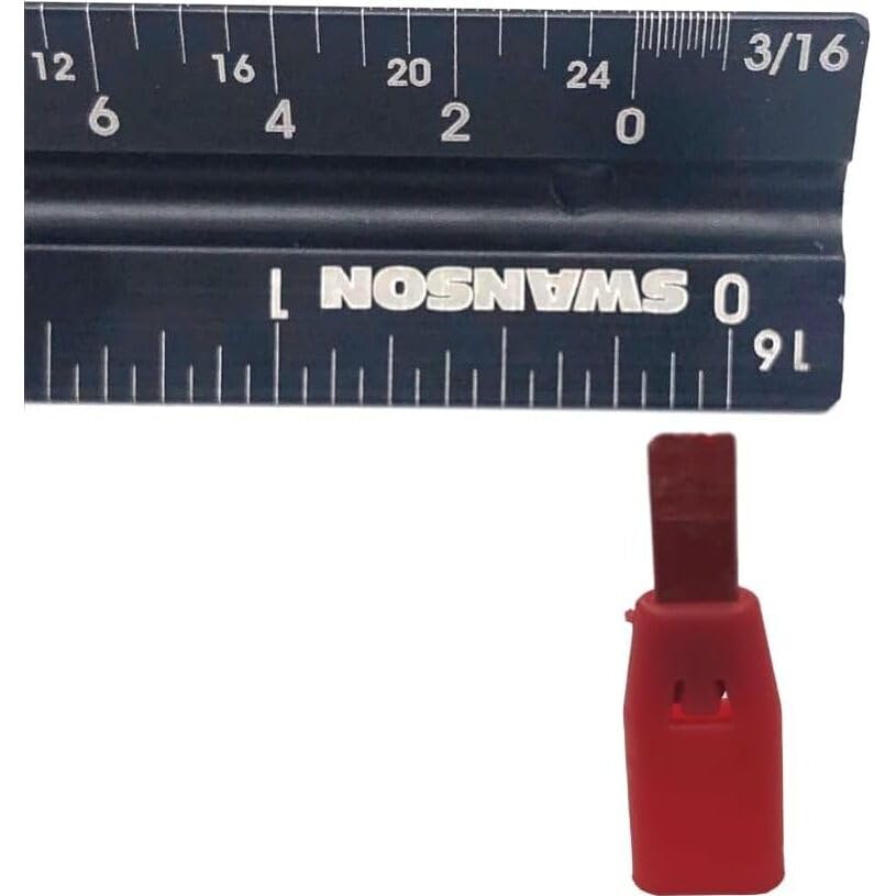 Cartuchos rojos para lápices carpintero Swanson pack 10 miniatura 5