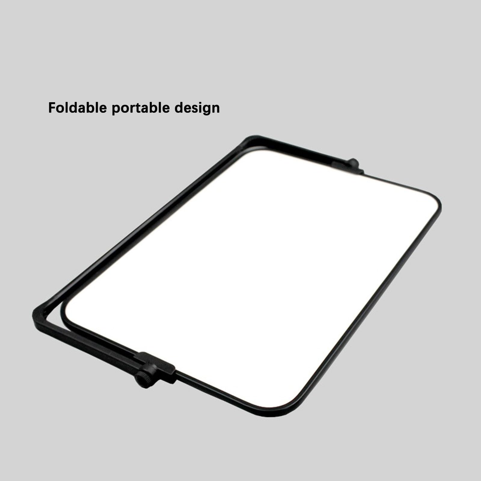Whiteboard Magnetwand, kleine doppelseitige Whiteboard Trocken abwischbare, A4 Format Magnettafel Magnetwand, mit trocken abwischbaren Stiften, Radiergummi, Magneten, Halterung, 30x21cm