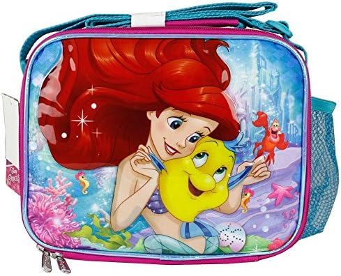 Disney The Little Mermaid Pink Lunch Bag