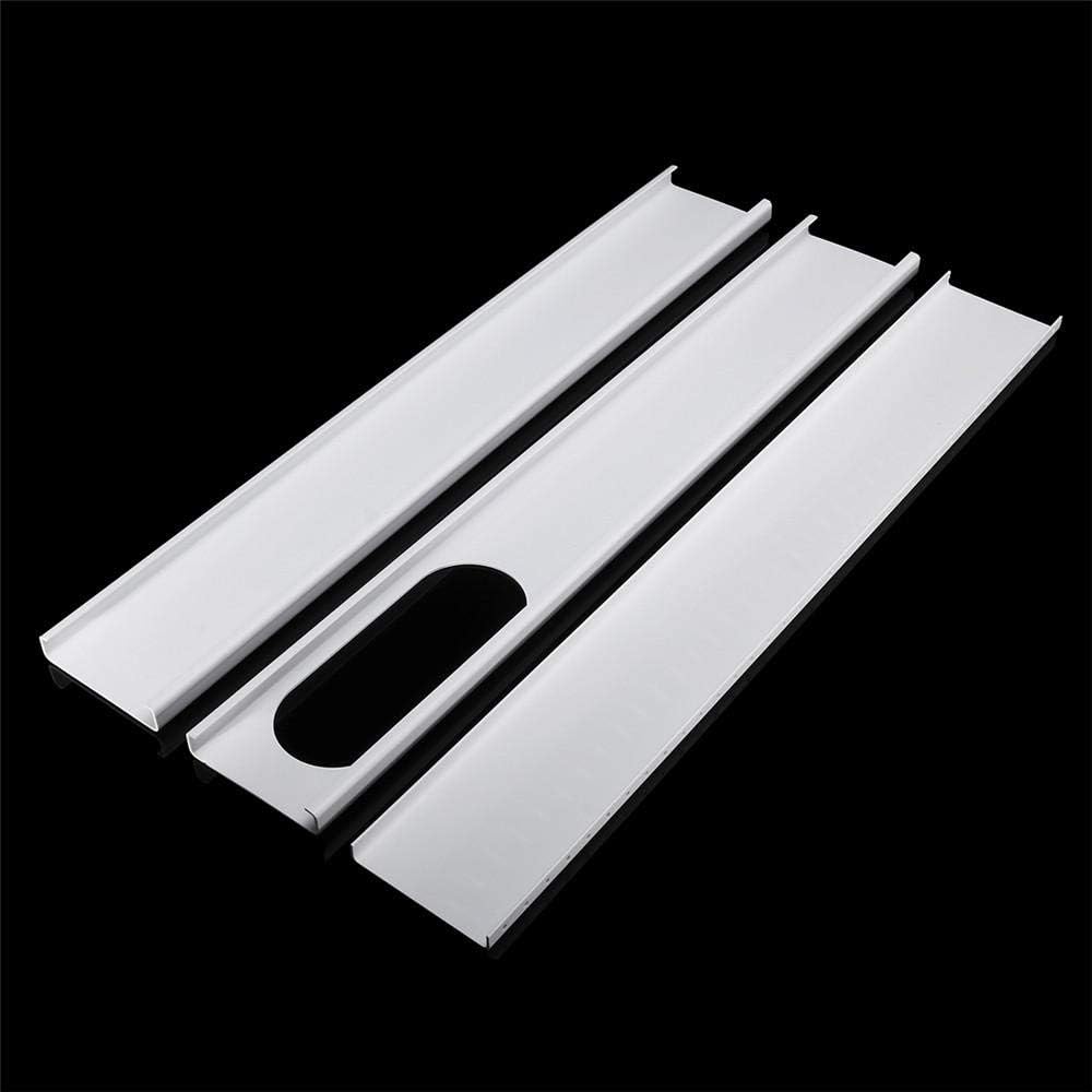 3pcs 1.9m Adjustable Window Kit Plate Accessories Air Conditioner Wind Shield for Portable Air Conditioner