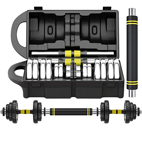 XUNAN 20Kg Fitness Dumbbell Set Adjustable Dumbbells Weight Set for Body Workout Home Gym XUNAN 20Kg Fitness Dumbbell Set Adjustable Dumbbells Weight Set for Body Workout Home Gym