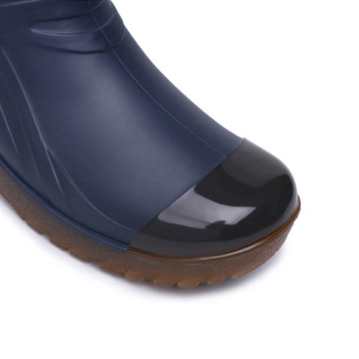 Kalosze Wodoodporne Męskie Kalosze Jednokolorowe, Buty Do Wody, Antypoślizgowe, Wodoodporne, Gumowe Kalosze łatwiejsze(Black,40)