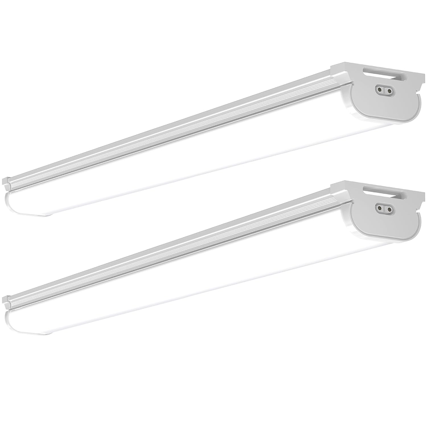 Barrina LED Shop Lights for Workshop 4FT 5000K Daylight White 45W 5000LM Hidden Wiring Linkable 4FT Light Fixture