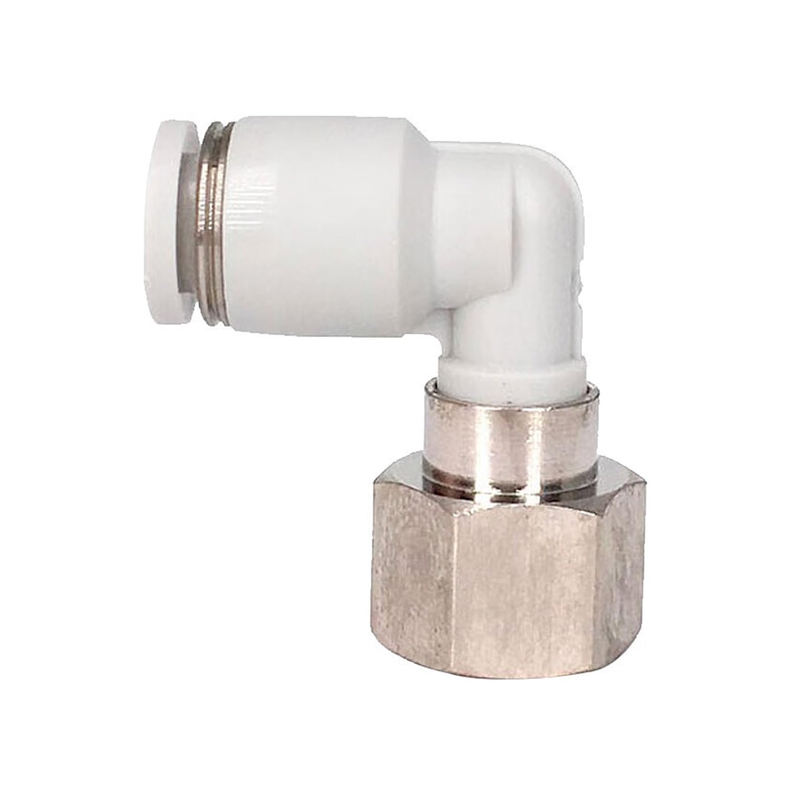 Raccord de tuyau pneumatique femelle 1/8 coude à encliqueter pour tube 8mm
