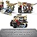 Lego Jurassic World Pyroraptor & Dilophosaurus Transport, Dinosaur Toy with Off-Road Toy Car, 3 Mini Figures and 2 Dino Figures, for Fans of Jurassic Park, from 7 Years 76951