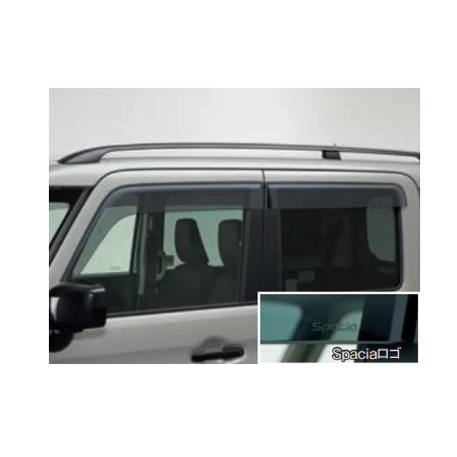 スズキ スペーシアベース　純正ドアバイザー スペーシア (NT)ワイドバイザー(ドアバイザー)1台分4枚セット