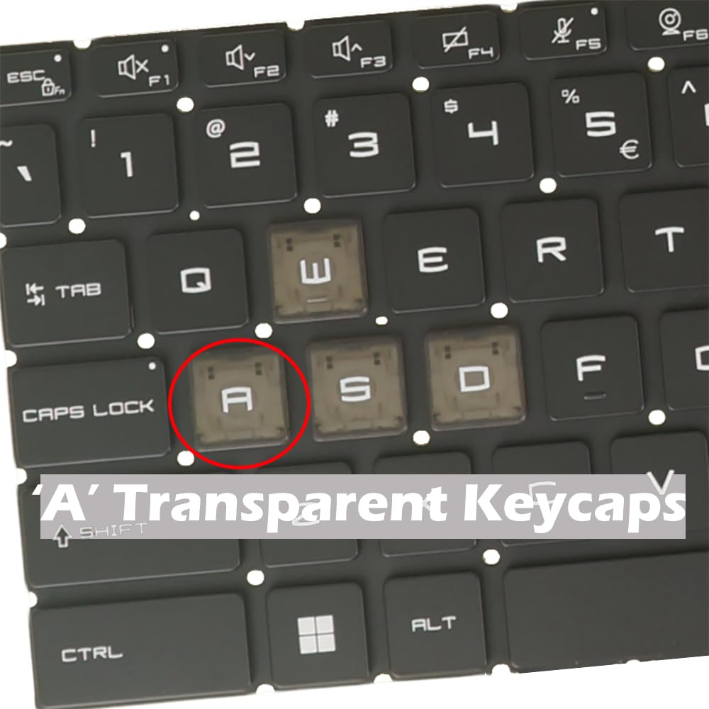 Amazon.com: Laptop Replacement Keys Keycaps Scissor Clips Hinges