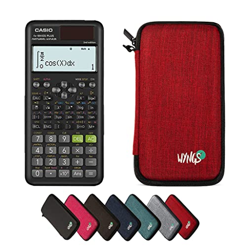 Calcuso - Confezione Rossa Con Calcolatrice Scientifica Casio Fx-991Es Plus 2 (Inglese)