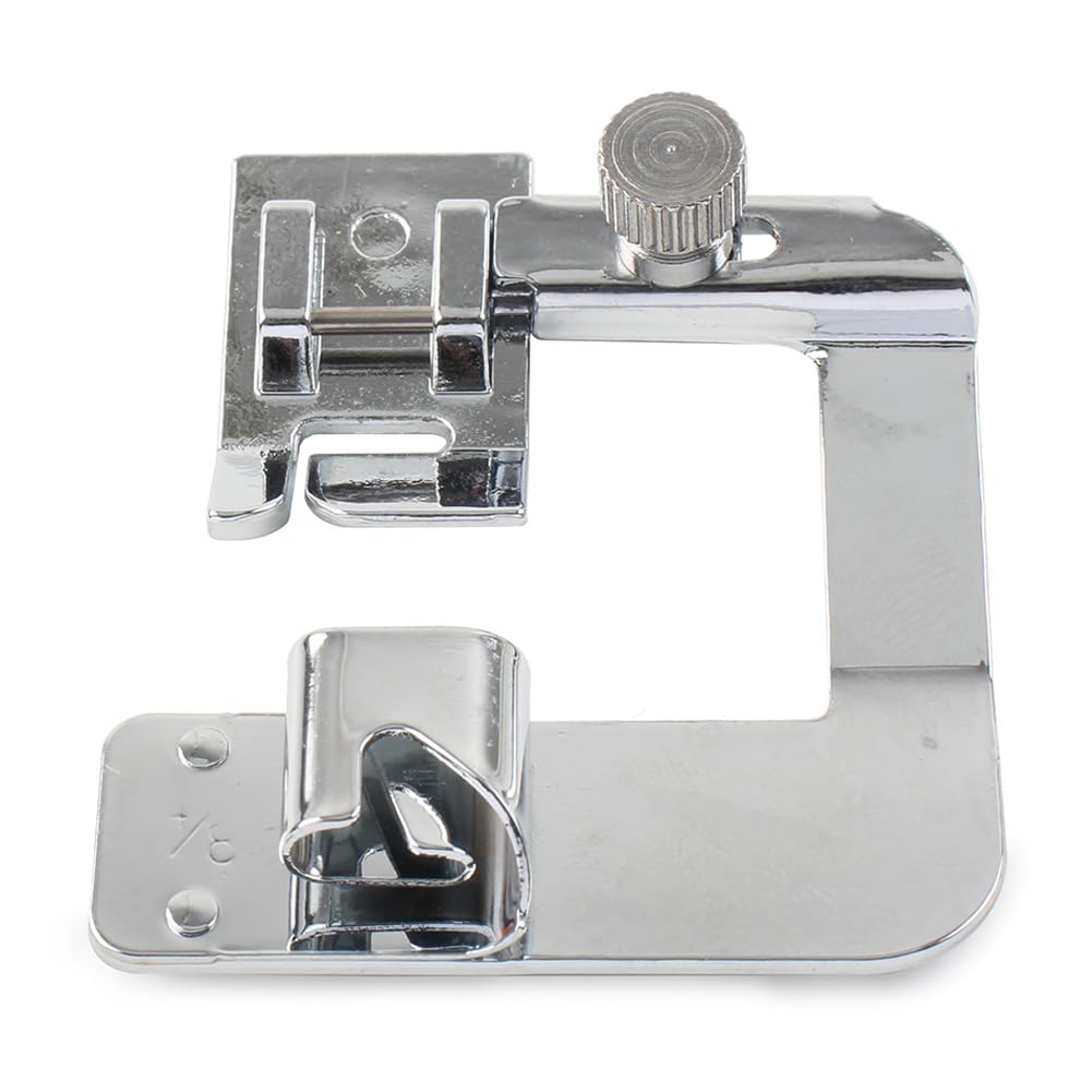 SIKUAI 4/8"" Rolled Hem Pressure Foot Sewing Machine Presser Foot Hemmer Foot #6290 for Brother, for Singer, for Janome/New Home, Elna, Pacesetter, Elnita, for PFAFF, Viking, Juki, Kenmore