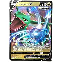 Pokemon - Rayquaza V 100/159 - Crown Zenith - Tarjeta Ultra RARA