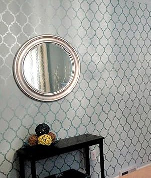 Stencil Moroccan Dream - Reusable stencils for walls and fabric - DIY decor