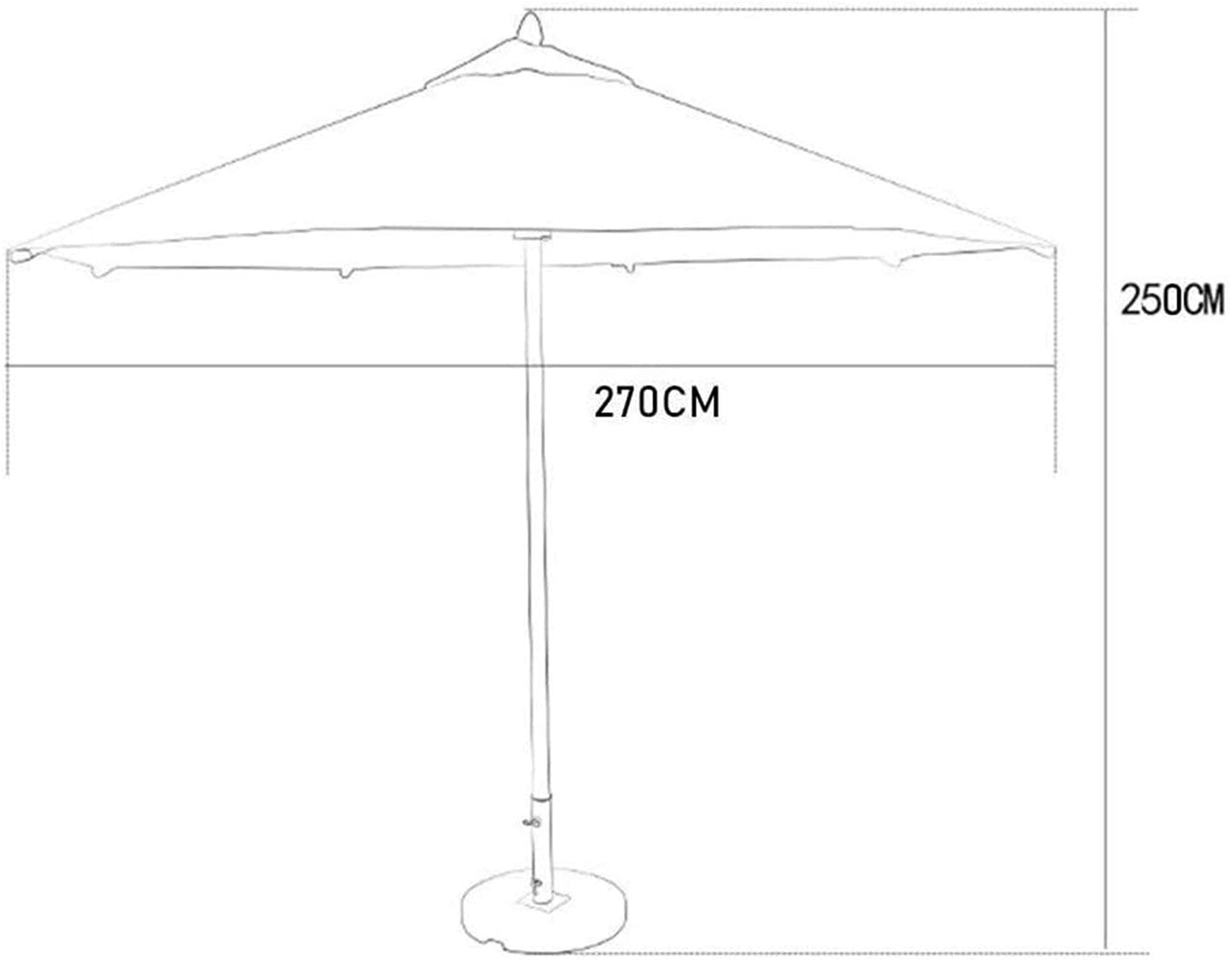 Ogród parasol parasol ogrodowy ogród ogrodowy parasols parasols 9 'patio ogrodowy parasol z korbą idealny na plażę na świeżym powietrzu na rynek imprez komercyjnych kempingowy basen basen po