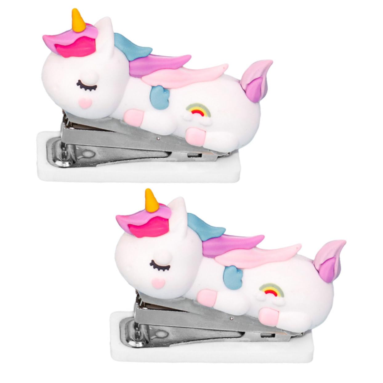 TEHAUX 5 Set Di Cucitrice Portatile Per Ufficio Cucitrice Per Piccoli Libri Portatile Per Studio Guida Interna Liscia Decorativa E Pratica 2 Pezzi * 5