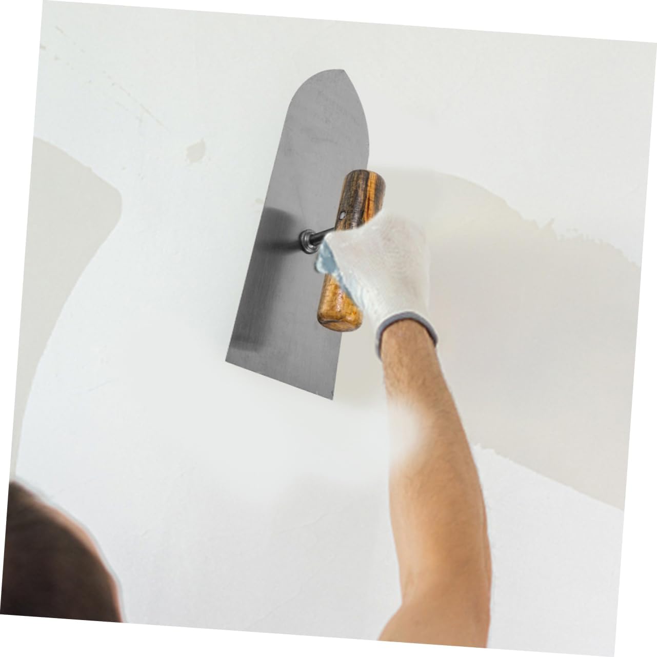 6pcs Plastering Trowel for Cement Finishing Lightweight Drywall Tool for Smoothing and Leveling for Home Construction and Repairs