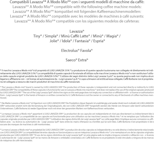 Caffè Borbone Don Carlo, Black Coffee Blend - 50 Capsules - Compatible with Lavazza®* A Modo Mio®* coffee machines for domestic use - Image 5