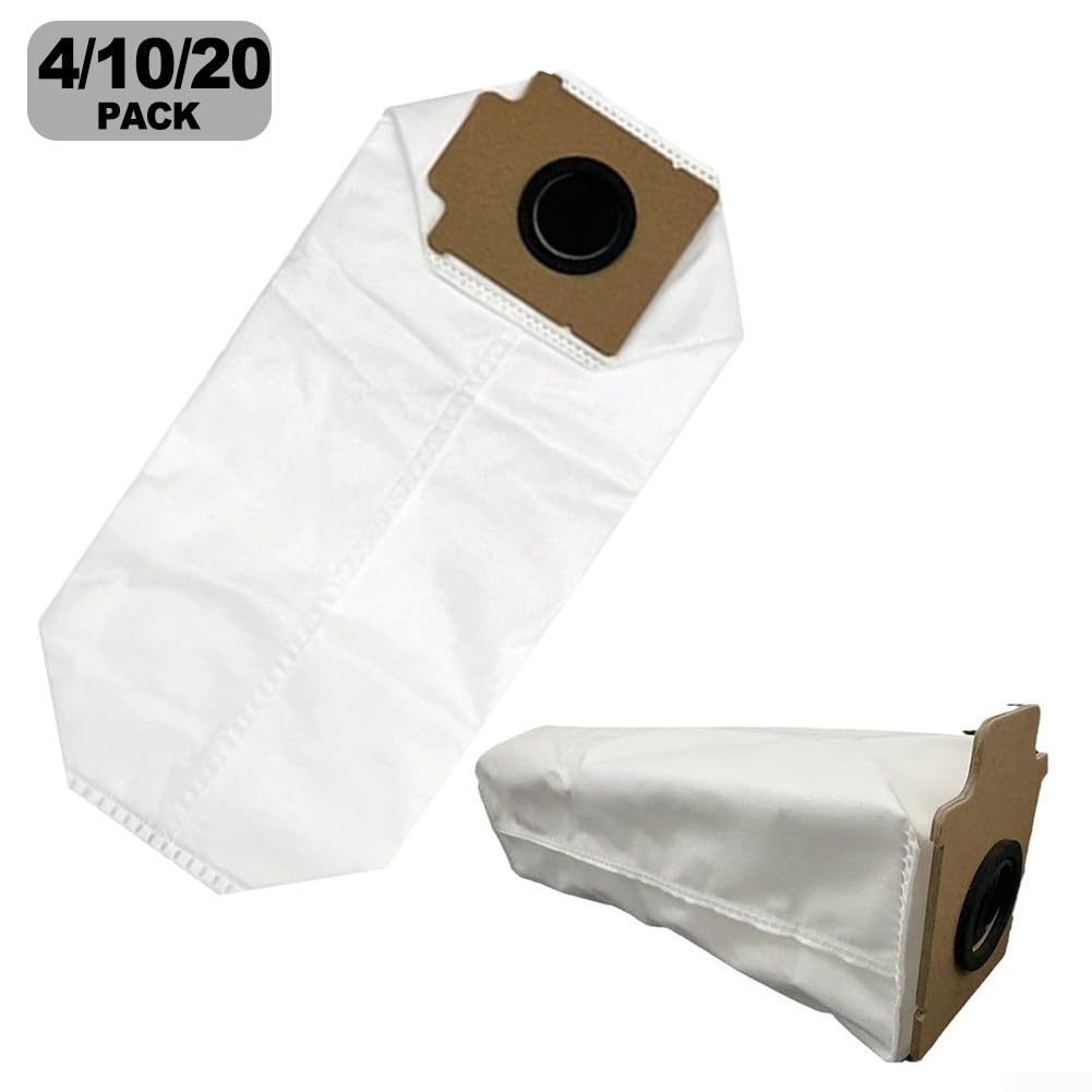 Sacs à Poussière Pour Aspirateur Dreame Z40 Station - Lot De 20, Grande Capacité, Non Tissé