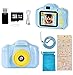Ibello Cámara Digital para niños con Tarjeta Micro SD 32 GB Cámara de Fotos para niños 1080P Cámara Fotos Infantil Regalo Ideal para Navidad, el día de los Reyes Magos, Cumpleaños