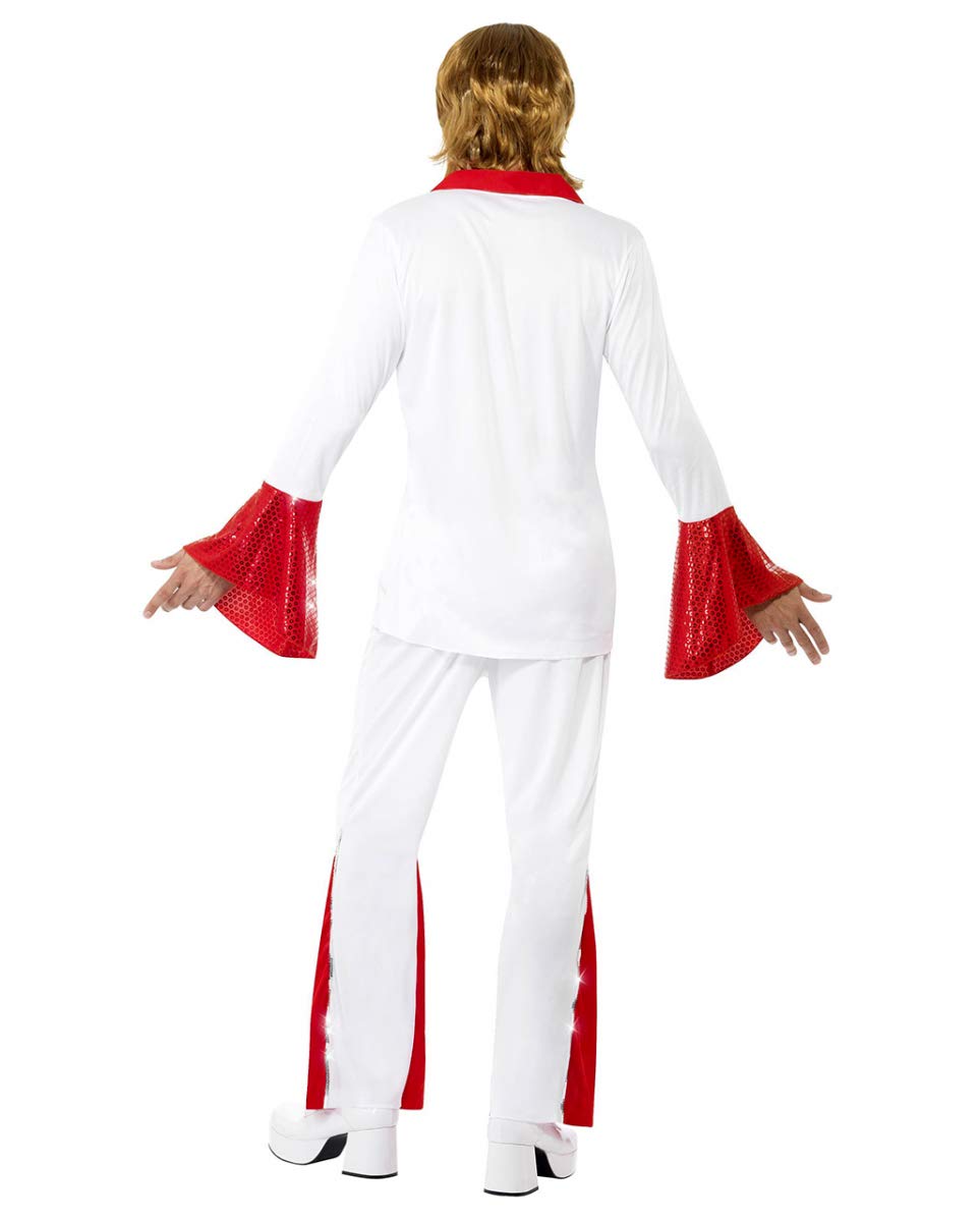 Horror-Shop Costume da Uomo Super Trooper degli Anni '70 L