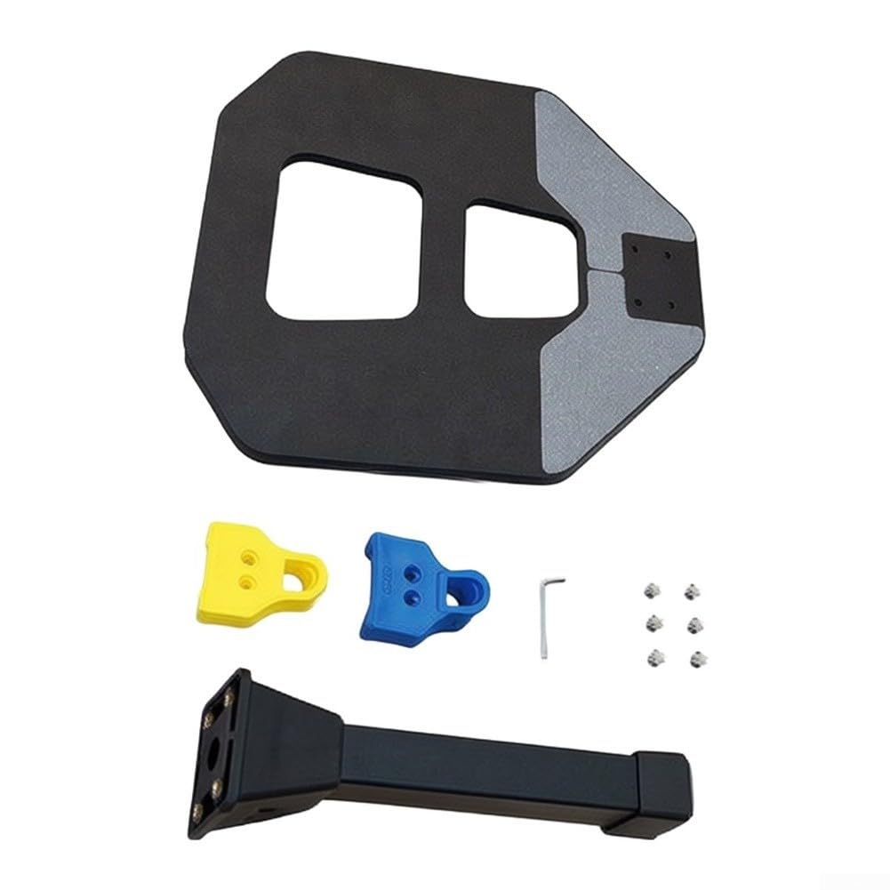 Besttoolifes Bicicleta de bloqueo de pedal sin clip, estante vertical de acero de alto carbono y para bicicletas de carretera keo, soporte de exhibición de almacenamiento interior con base