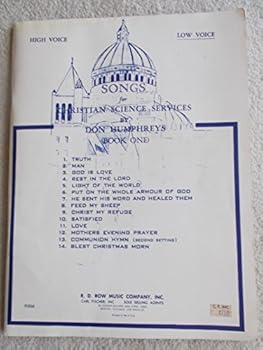 Unknown Binding Songs of Christian Science Services, etc Book