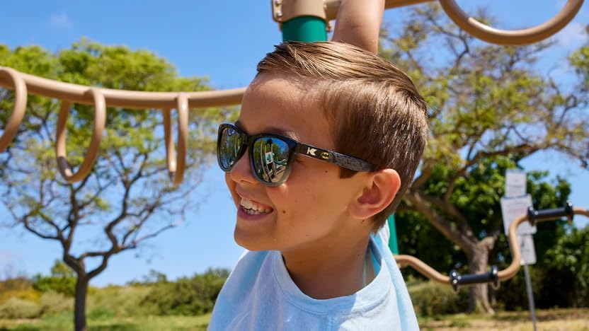 Knockaround Batman Polarized Sunglasses - Impact Resistant Lenses & Full UV400 Protection