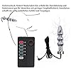 Elektrostimulation Set, Elektro Shock Analplug Analdildo Penisring Masturbation Massage Pads Nippelklemmen Reizstrom-Set Brust Prostata Massagegerät für Frauen Männer Paare #1