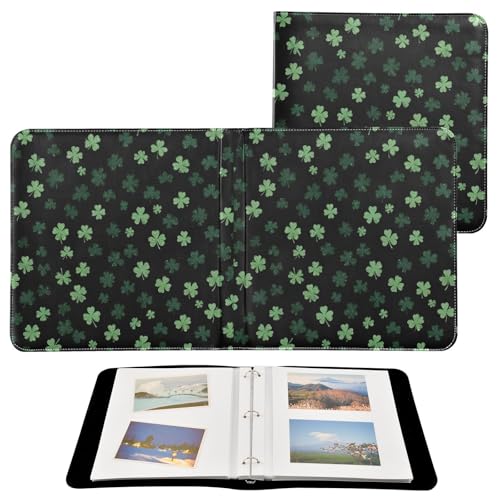 Álbum de fotos Scrapbook FLildon de cuero PU, 40 páginas adhesivas, tamaño 8x10 pulgadas, anillado, para scrapbooking DIY miniatura 2