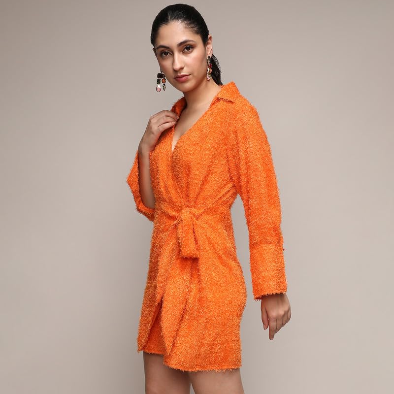 Image of PINACOLADA Women's Dress for Casual Wear | Round Neck | Sleeveless | Regular Fit | Zipper Closure | Dress Crafted with Comfort Fit for Everyday Wear