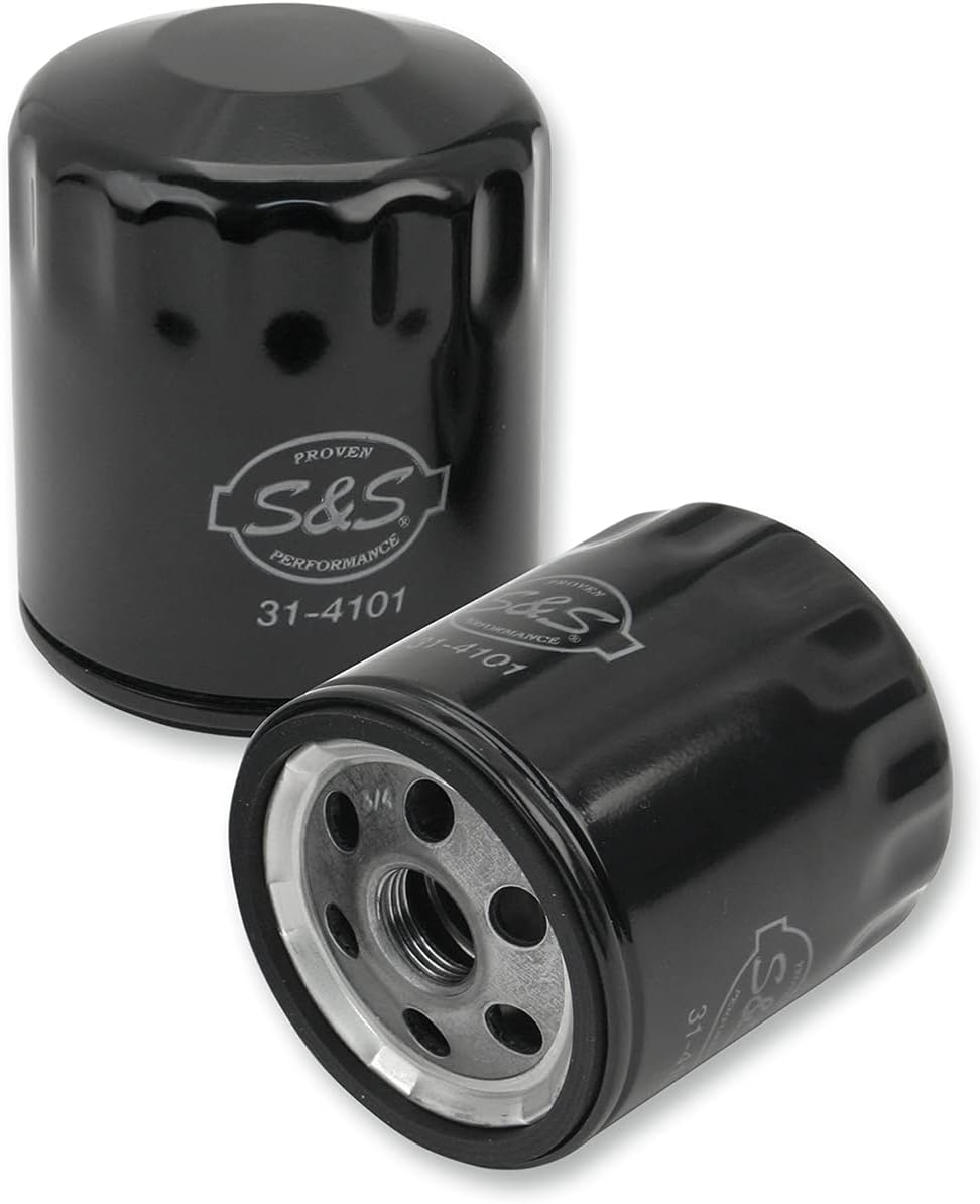 S&S Cycle 31-4101A Oil Filter - Black
