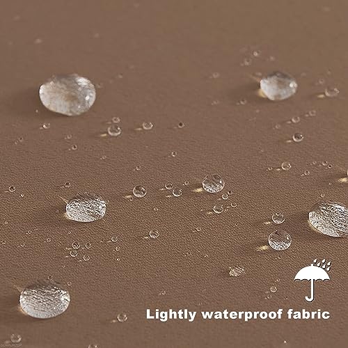Rideau extérieur isolant et thermique vert clair pour pergola - 4