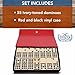 WE Games Double Nine Dominoes Set - Ivory Color Tiles - Perfect for Family Games