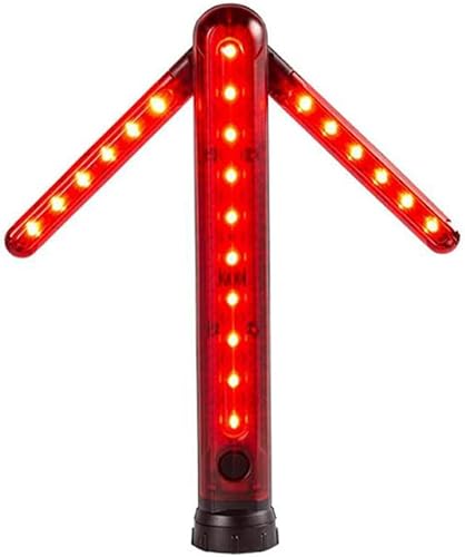 Miniatura 3 de Bastones de seguridad de tráfico LED de tráfico de señal de emergencia de carretera bengalas de carretera de hoja extensible Luz de advertencia de
