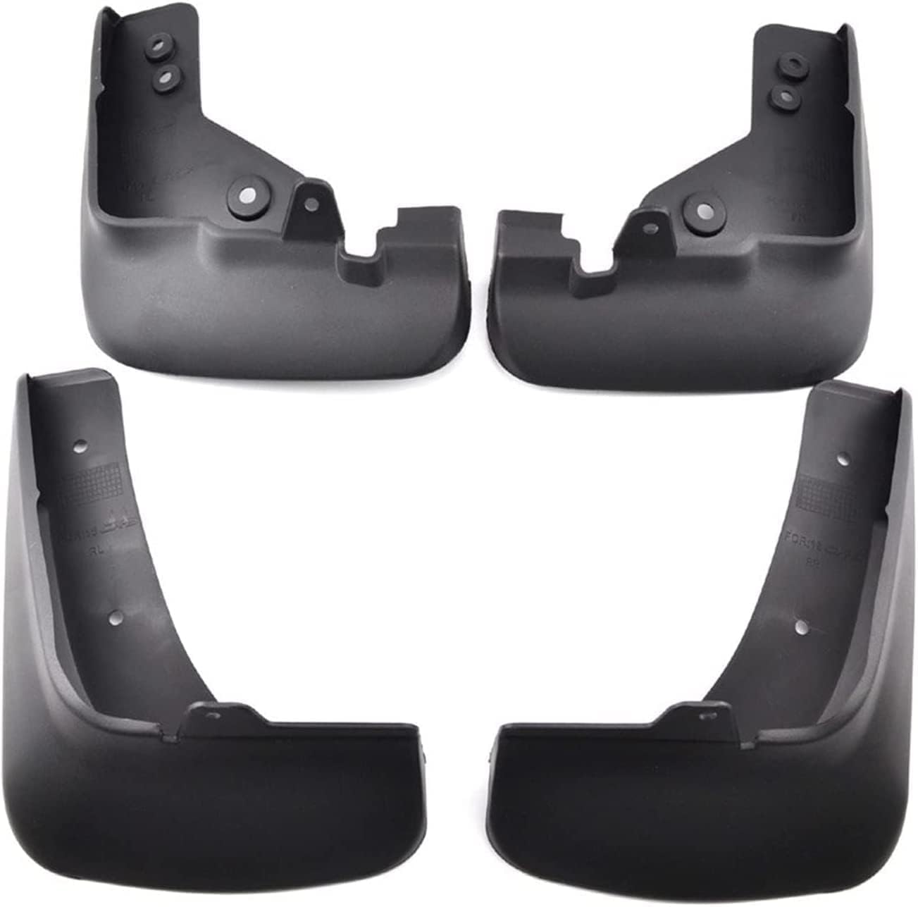 NYSLDSCO 4Pcs Premium Mud Flaps for Mazda CX-5 CX5 2nd Gen KF 2017 2018 2020 2021 Front and Rear Splash Guards Durable Mudguards Protection Against Road Debris