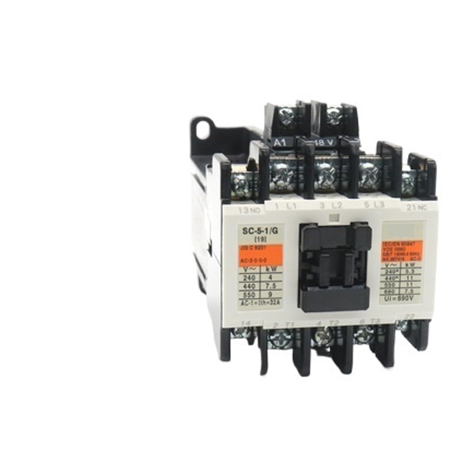 YFHGULBTK DC Contactor SC-0/G SC-03/G SC-4-0/G SC-4-1/G SC-5-1/G DC24V DC48V DC110V DC220V(Onecolor,SC-5-1/G)