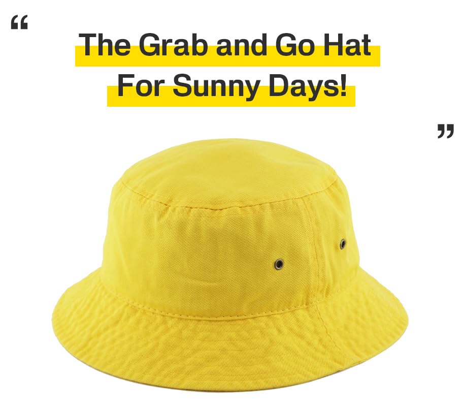 Image of KBETHOS 100% Cotton Washed Bucket Hat