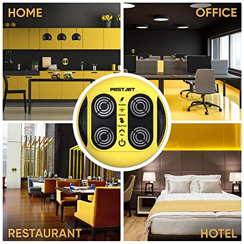 Revolutionary 2023 Powerful Mouse Mice Rat Bat Squirrel Insect Repellent - Outdoor/Indoor - Electronic Ultrasonic Pest Repeller Plug In - Deterrent Rodent Control - Electromagnetic Waves Repellent #TOP6