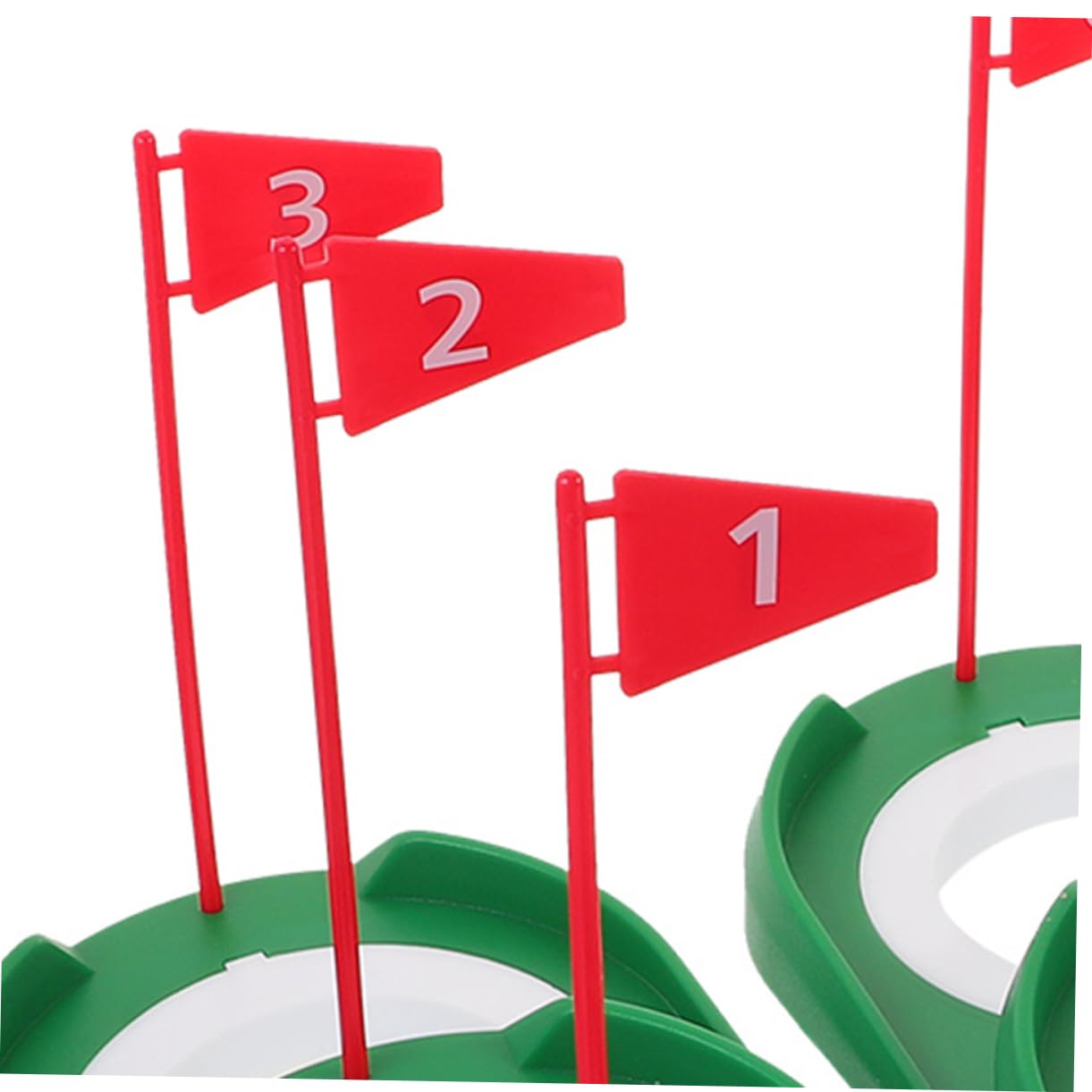 BESPORTBLE Golf Cup Putter Training Aid 9pcs Plastic Golf Putting Cup Training Set Equipment