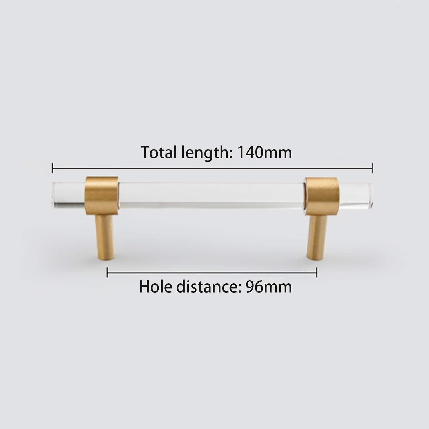 ,Door Cupboard Knobs,Furniture Drawer Pulls,Round Transparent Acrylic Cabinet Handle Furniture Handles Handles Acrylic Furniture Handle Kitchen Drawer Knobs Gold Modern Knob Clear Crystal Hand Furnitu