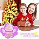 LINSOCLE 3 in1 Kinder Wintermütze Schal Handschuhe Set,Mädchen Winter Beanie Hut Schal Handschuhe Set,Mädchen Strickmütze für Kinder 5-12 Jahre
