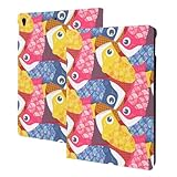 iPadAir3用ケース 和風 和柄 鯉のぼり ipadpro10.5用ケース 2017 iPadAir第3世代用カバー 2019 10.5インチ 保護カバー Puレザー Tpu 三つ折りスタンド オートスリープ おしゃれ