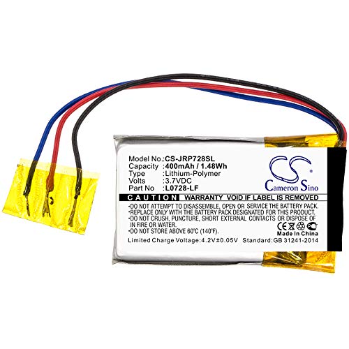 Batería de reemplazo XSP para JR POP PN L0728-LF miniatura 3