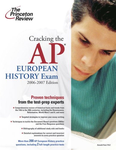 Amazon.com: Cracking the AP European History Exam, 2006-2007 Edition ...